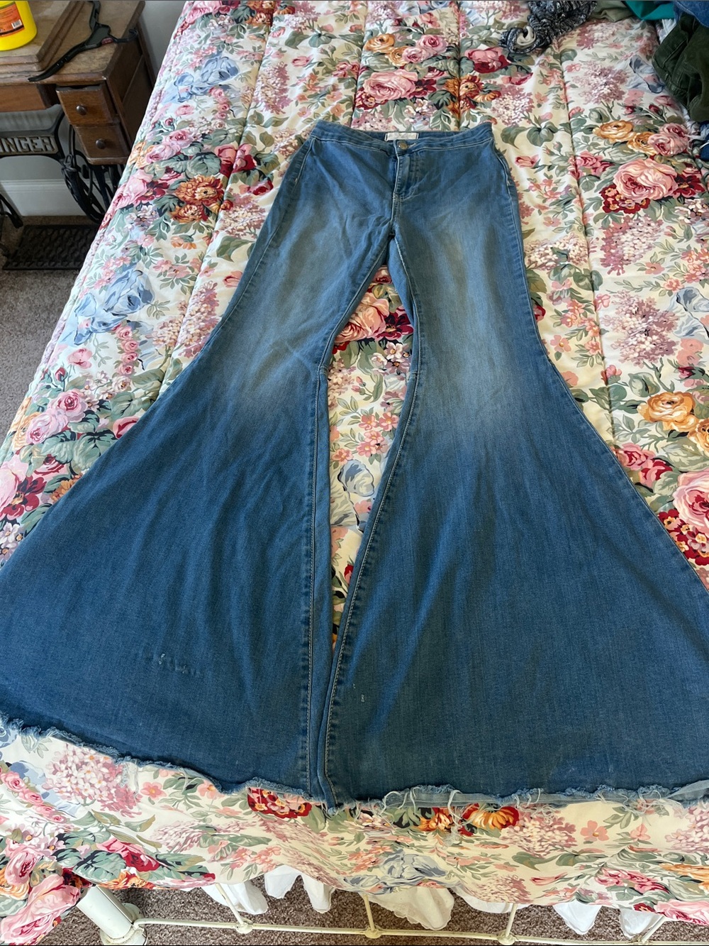 Free people bell bottoms
